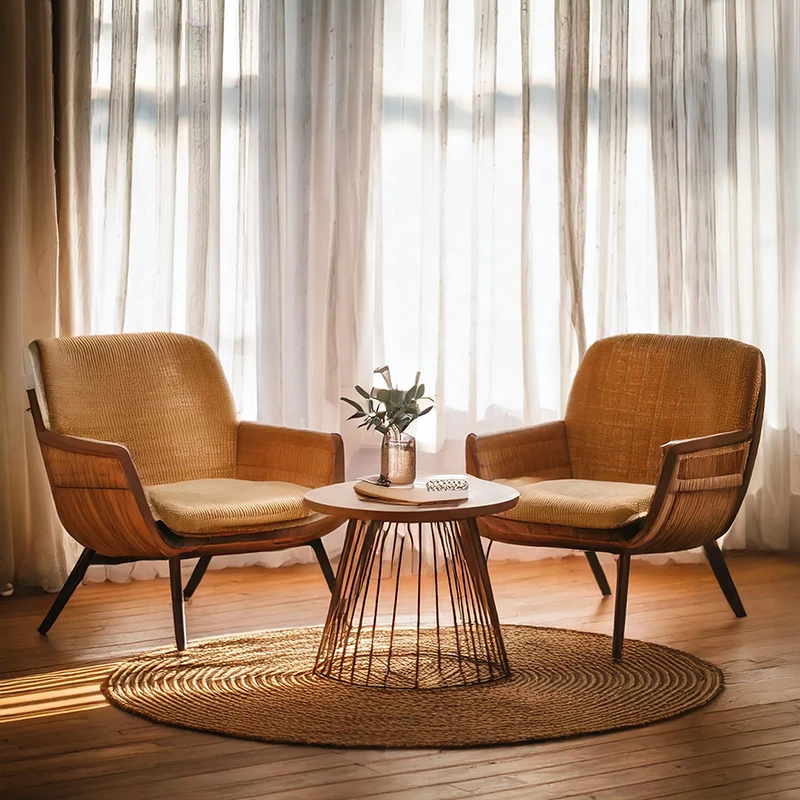 Systemische Therapie 2 Sessel mit Tisch